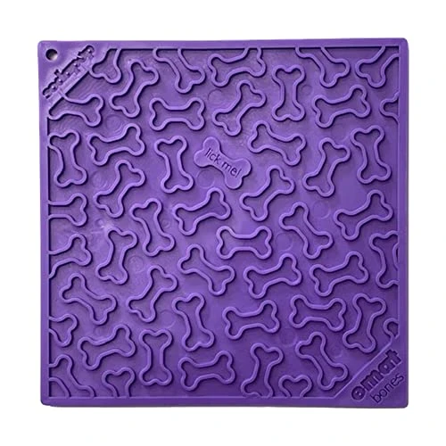 SodaPup Bones EMat – Durable Lick Mat Feeder Made In USA From Non-Toxic, Pet-Safe, Food Safe Rubber For Mental Stimulation, Avoiding Overfeeding, Fresh Breath, Digestive Health, Calming, & More 3 SodaPup Bones EMat – Durable Lick Mat Feeder Made In USA From Non-Toxic, Pet-Safe, Food Safe Rubber For Mental Stimulation, Avoiding Overfeeding, Fresh Breath, Digestive Health, Calming, & More