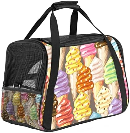 Pet Carrier Fast Food French Fries Potato Chips Soft-Sided Pet Travel Carriers For Cats,Dogs Puppy Comfort Portable Foldable Pet Bag Airline Approved 13 Pet Carrier Fast Food French Fries Potato Chips Soft-Sided Pet Travel Carriers For Cats,Dogs Puppy Comfort Portable Foldable Pet Bag Airline Approved - Image 11