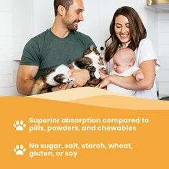 Paramount Pet Health Cat Glucosamine And Omega 3 Fish Oil Bundle -Zoo Shop 51mGt5XJAnL