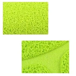 Pet Cat Litter Mat,MUEQU Waterproof Pet Box Mat Food Bowl Mat Cat Litter Trap Mat, Litter Trapper Mat,PVC, 30 X 40 Cm,Easy To Clean (Green) -Zoo Shop 51mHT0COGZL