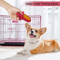 Dog Crate Training Tool, Dog Training Aid For Secures To Crate Peanut Butter Toy, Dog Kennel Therapy Training Slow Feeder Toy For Reduces Anxiety, Dog Crate Toy(Red) 12 Dog Crate Training Tool, Dog Training Aid For Secures To Crate Peanut Butter Toy, Dog Kennel Therapy Training Slow Feeder Toy For Reduces Anxiety, Dog Crate Toy(Red) -Zoo Shop 51mIs5iQNHL