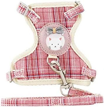 XxiaoTHAWxe Pet Leash Traction Rope, Pet Nylon Mesh Harness Leash Collar Clothes Vest Cat Kitten Cord Traction Rope For Walking Training Running - Blue L 9 XxiaoTHAWxe Pet Leash Traction Rope, Pet Nylon Mesh Harness Leash Collar Clothes Vest Cat Kitten Cord Traction Rope For Walking Training Running - Blue L - Image 7