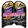 SHEBA PERFECT PORTIONS Paté Adult Wet Cat Food Trays (24 Count, 48 Servings), Delicate Salmon Entrée, Easy Peel Twin-Pack Trays -Zoo Shop 51mURH8etmL