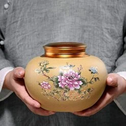 TEMKIN Vintage Purple Sand Personalized Pet Commemorative Ash Sealed Storage Tank Aroma -Zoo Shop 51mY9noWmBL