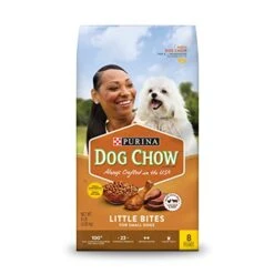 Purina Dog Chow Small Breed Dry Dog Food, Little Bites With Real Chicken & Beef - 8 Lb. Bag