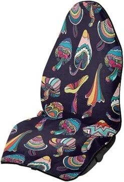 Howilath Colorful Dog Paw & Bone & Heart Printed Sport Car Seat Cover Washable Sweat Towel Waterproof Seat Protector For Car Seat Protector From Sweat Food Dirt After Gym Hiking -Zoo Shop 51mlvLJD7nL. AC