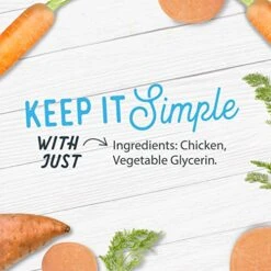 Farmland Traditions Dogs Love Chicken Premium Two Ingredients Jerky Treats For Dogs (3 Lbs USA Raised Chicken) -Zoo Shop 51msx9zbXoL