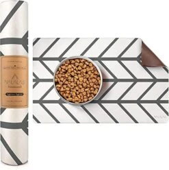 NALALAS Bohemian Large Waterproof Dog Mat - Food & Water Pet Food Mat, Cat Food Mat, Dog Food Mat For Floors - Waterproof Nonslip Eco-Friendly Pet Dog Placemats (Crossed The Line) 28 NALALAS Bohemian Large Waterproof Dog Mat - Food & Water Pet Food Mat, Cat Food Mat, Dog Food Mat For Floors - Waterproof Nonslip Eco-Friendly Pet Dog Placemats (Crossed The Line) -Zoo Shop 51mxeSIoQPL. AC
