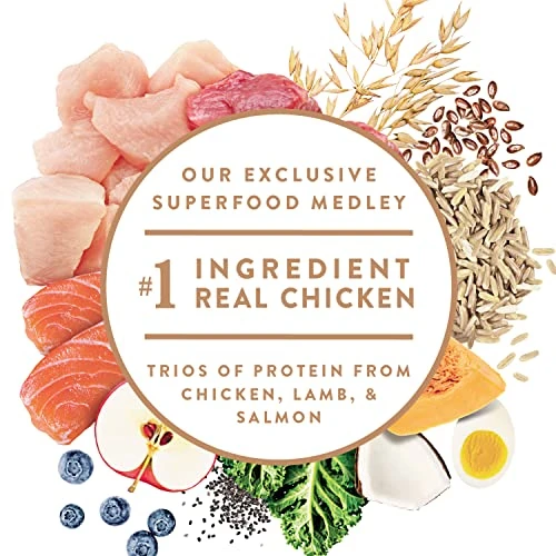 NUTRO ULTRA Adult Small Breed High Protein Natural Dry Dog Food With A Trio Of Proteins From Chicken, Lamb And Salmon, 4 Lb. Bag 5 NUTRO ULTRA Adult Small Breed High Protein Natural Dry Dog Food With A Trio Of Proteins From Chicken, Lamb And Salmon, 4 Lb. Bag - Image 3