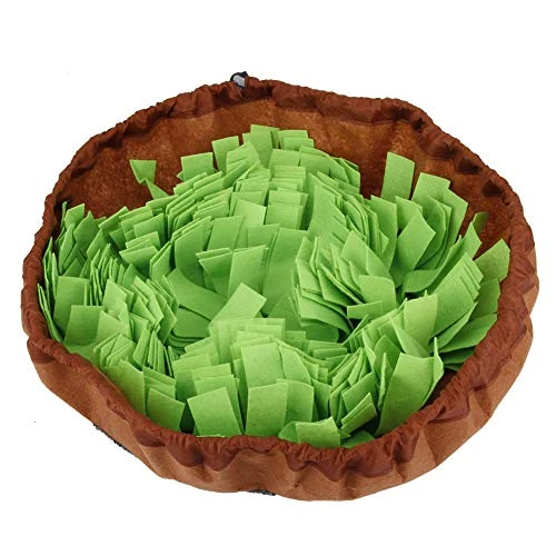 Bicaquu Dog Sniff Mat, Souptoys Training Playing Pet Morder Toy, For Cat Dog Stress Release Feeding Dog Food(Green) 4 Bicaquu Dog Sniff Mat, Souptoys Training Playing Pet Morder Toy, For Cat Dog Stress Release Feeding Dog Food(Green) - Image 2