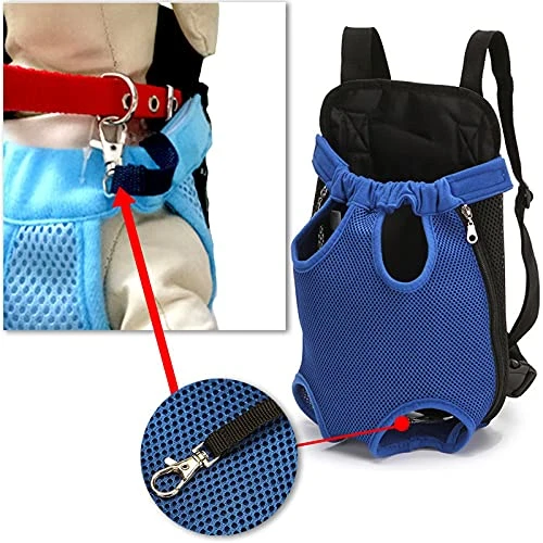 AYENCI Pet Backpack, Mesh Dog Carriers Bag Outdoor Travel Backpack Breathable Portable Pet Dog Carrier For Dogs Cats (Size : M 32x20CM) 3 AYENCI Pet Backpack, Mesh Dog Carriers Bag Outdoor Travel Backpack Breathable Portable Pet Dog Carrier For Dogs Cats (Size : M 32x20CM)