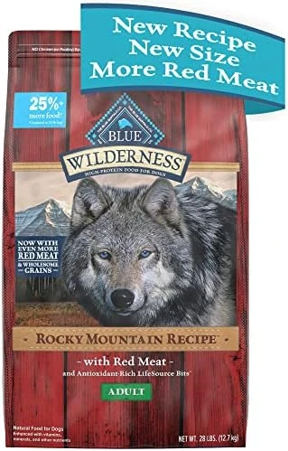 Blue Buffalo Wilderness Rocky Mountain Recipe High Protein Natural Adult Dry Dog Food, Red Meat With Grain 13 Lb Bag 14 Blue Buffalo Wilderness Rocky Mountain Recipe High Protein Natural Adult Dry Dog Food, Red Meat With Grain 13 Lb Bag - Image 12