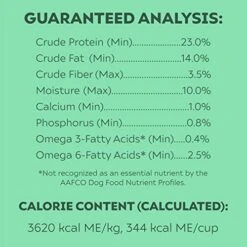 KARMA BALANCED NUTRITION Plant-First Recipe, Adult Natural Dry Dog Food With Chicken, 4 Lb. Bag -Zoo Shop 51nVX9l1s3L