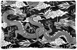 Fast Junk Food Hamburger French Fries Ice Cream Faces On Black Dog Cat Bed Mat Soft Crate Pad Mattress Cushion For Small Medium Pets, Anti Slip Sleeping Kennel Mat Washable & Dry 36x24 Inch -Zoo Shop 51oH002QkjL. AC