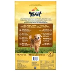 Nature′s Recipe Dry Dog Food, Mature Lamb & Brown Rice Recipe, 24 Lb. Bag -Zoo Shop 51oQGyVbg7L
