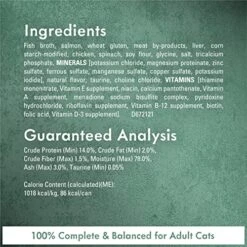Purina Fancy Feast Wet Cat Food, Medleys Shredded Wild Salmon Fare With Spinach In A Savory Cat Food Broth - (24) 3 Oz. Cans -Zoo Shop 51ofLmPXMsL