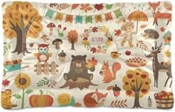 Dog Bed Cartoon Healthy Food Nuts Crate Pad Mat 24''x18'' Washable Pet Bed Cat Beds Soft Dog Mattress- Anti-Slip Kennel Pad Luxury Color 29 Dog Bed Cartoon Healthy Food Nuts Crate Pad Mat 24''x18'' Washable Pet Bed Cat Beds Soft Dog Mattress- Anti-Slip Kennel Pad Luxury Color -Zoo Shop 51og4s75TzL. AC