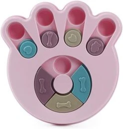 Vakitar Dog Treat Puzzle Interacive Cute Shape Slow Eating Dogs Food Puzzle Feeder Toys For Pet Dog(Claw Blue) -Zoo Shop 51oglaqigcL. AC