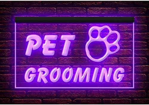 210003 Pet Grooming Dog Cat Shop Store Service Open Display LED Light Neon Sign (12" X 8", Purple) 15 210003 Pet Grooming Dog Cat Shop Store Service Open Display LED Light Neon Sign (12" X 8", Purple) - Image 13