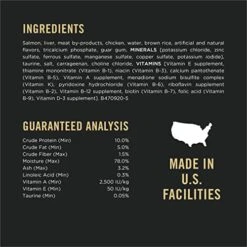 Purina Pro Plan Pate Wet Cat Food, COMPLETE ESSENTIALS Salmon & Brown Rice Entree - (24) 5.5 Oz. Cans -Zoo Shop 51ouE9Jv9NL