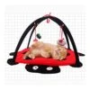 YangYan Foldable Kitten Tents Funny Pet Cat Tent Toys Pets Play Bed Toys Cat Play Mat Blanket House With Hanging Toy Cute Beetle Shape (Color : Red) -Zoo Shop 51p5WnlNCSL