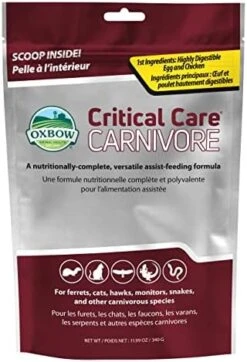 Oxbow Animal Health Critical Care, Carnivore, 70 Gram Bag -Zoo Shop 51p8vtNNynL. AC
