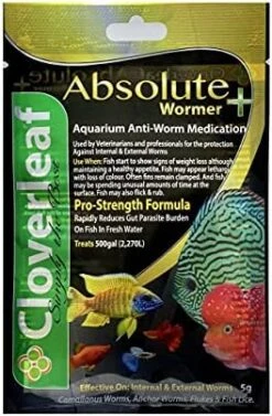 WORMER Plus - Freshwater And Saltwater Fish Powder Medication. Dewormer For Fish With Parasites And Flukes. 20G - Treats 2400 GALLONS -Zoo Shop 51p9QTswRvS. AC
