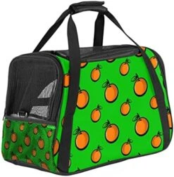 Pet Carrier Pattern With Prawns And Seafood Soft-Sided Pet Travel Carriers For Cats,Dogs Puppy Comfort Portable Foldable Pet Bag Airline Approved -Zoo Shop 51pCZB66UHL. AC