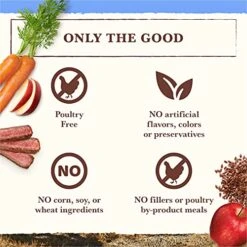 Whole Earth Farms Grain Free Recipe Dry Dog Food, Pork, Beef & Lamb, 25-Pound -Zoo Shop 51pGkBvqA9S