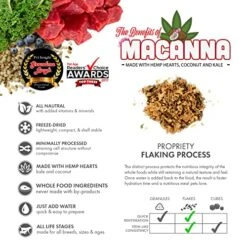 Grandma Lucy's Macanna Freeze Dried Grain Free Beef Recipe Dog Food 1 Lbs -Zoo Shop 51pJ7fSO4hL