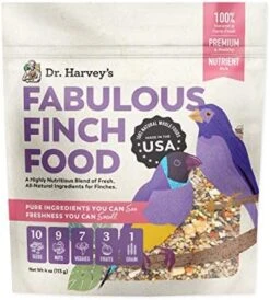 Dr. Harvey’s Fabulous Finch Food For Outside Feeder And Indoor Birds- Premium Bird Feed With Seeds, Nuts, Fruits, Vegetables For Finches (4 Pounds) 14 Dr. Harvey’s Fabulous Finch Food For Outside Feeder And Indoor Birds- Premium Bird Feed With Seeds, Nuts, Fruits, Vegetables For Finches (4 Pounds) -Zoo Shop 51pUPHmgO5L. AC