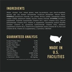 Purina Pro Plan High Protein Gravy Wet Cat Food, SPECIALIZED Healthy Metabolism Formula Chicken Entree - (24) 3 Oz. Pull-Top Cans -Zoo Shop 51pXFpNDyXL