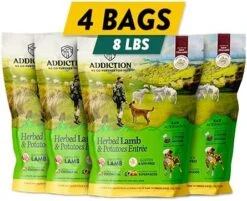 Addiction Homestyle Venison & Cranberry Dinner Raw Alternative Dog Food - Gently Air-Dried Complete Meal Or Dog Food Topper For Digestive And Skin And Coat Health, 2 Lb -Zoo Shop 51pZflQvS. AC