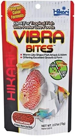 Hikari Vibra Bites, Fish Flavor (9.8oz), Red -Zoo Shop 51pac0i5a4L. AC