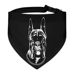 GENERIC Handsome Black French Bulldog Dog Bandana,Dog Bandanas Triangle Bibs Scarf Accessories Minimal Head Cicumference