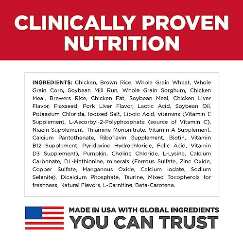 Hill's Science Diet Dry Dog Food, Adult 7+ For Senior Dogs, Small Paws For Small Breeds, Chicken Meal, Barley & Brown Rice Recipe, 15.5 Lb. Bag 5 Hill's Science Diet Dry Dog Food, Adult 7+ For Senior Dogs, Small Paws For Small Breeds, Chicken Meal, Barley & Brown Rice Recipe, 15.5 Lb. Bag - Image 3