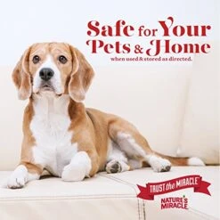 Nature's Miracle Advanced Dog Stain And Odor Eliminator Spray, Spot Stain And Pet Odor Remover, Sunny Lemon Scent, 1 Gallon -Zoo Shop 51psnuaoQOL