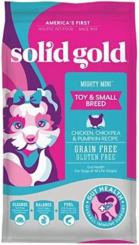Solid Gold Mighty Mini Small Breed Dog Food - Dry Dog Food For Any Toy Breed - For Gut Health & Sensitive Stomach Support - Digestive Probiotics For Dogs - Grain & Gluten Free Recipe 11 Solid Gold Mighty Mini Small Breed Dog Food - Dry Dog Food For Any Toy Breed - For Gut Health & Sensitive Stomach Support - Digestive Probiotics For Dogs - Grain & Gluten Free Recipe - Image 9