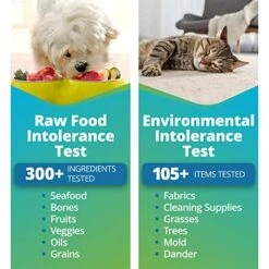 5Strands Pet Raw Food Intolerance & Environmental Sensitivity Test, At Home Test For Dogs & Cats, Hair Sample Collection Kit, All Ages And Breed, Results In 7 Days -Zoo Shop 51ptThnN4sL