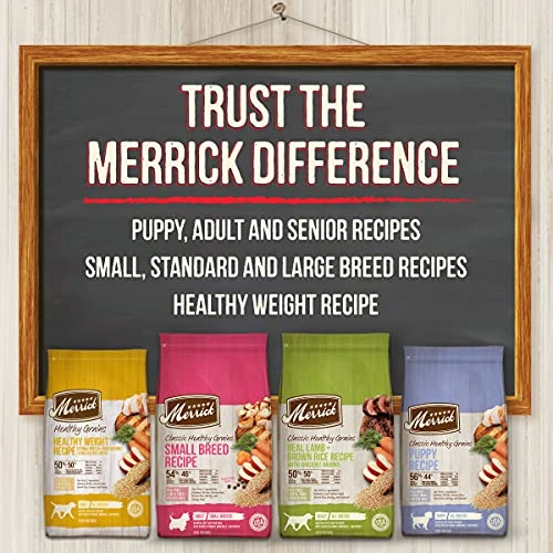 Merrick Classic Healthy Grains Dry Dog Food Small Breed Recipe - 12 Lb. Bag 7 Merrick Classic Healthy Grains Dry Dog Food Small Breed Recipe - 12 Lb. Bag - Image 5