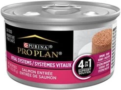 Purina Pro Plan Vital Systems Chicken Wet Cat Food Pate 4-in-1 Brain, Kidney, Digestive And Immune Formula - (24) 3 Oz. Cans -Zoo Shop 51qScr5KEL. AC