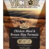 Victor Super Premium Dog Food – Chicken Meal & Brown Rice Formula - Dry Dog Food For All Normally Active Dogs Of All Life Stages – Ideal For Dogs With Meat Protein Allergies, 15 Lb