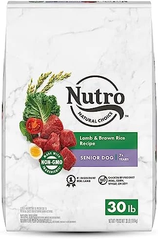 NUTRO NATURAL CHOICE Senior Dry Dog Food, Chicken & Brown Rice Recipe Dog Kibble, 30 Lb. Bag 9 NUTRO NATURAL CHOICE Senior Dry Dog Food, Chicken & Brown Rice Recipe Dog Kibble, 30 Lb. Bag - Image 7