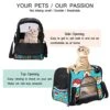 Pet Carrier Cute Cartoon Rolls And Sushi In Kawaii Japanese Food Soft-Sided Pet Travel Carriers For Cats,Dogs Puppy Comfort Portable Foldable Pet Bag Airline Approved -Zoo Shop 51qsAmMtL7S