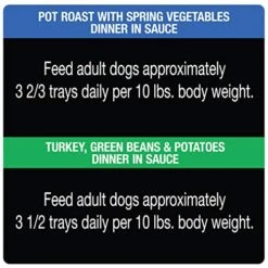 CESAR HOME DELIGHTS Wet Dog Food Pot Roast & Vegetable, Beef Stew, Turkey Potato & Green Bean, And Hearth Chicken & Noodle Variety Pack, (24) 3.5 Oz. Easy Peel Trays -Zoo Shop 51qsN22DIrL
