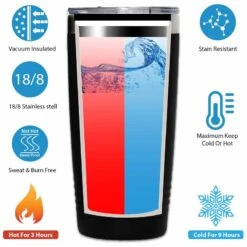 Flairy Land Cat Lady Black Tumbler 20oz - Passionate About Cats -Cat Themed Kitchenware Cat Parent Gift Cat Person Feline Mom Furkids Cat Sitter Cat Groomer Middle Aged Woman