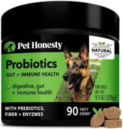 Pet Honesty Scoot Stopper - Digestion & Health Supplement For Dogs - Dog Anal Gland Support, Diarrhea & Bowel Support, Fiber & Probiotics (90 Ct) 20 Pet Honesty Scoot Stopper - Digestion & Health Supplement For Dogs - Dog Anal Gland Support, Diarrhea & Bowel Support, Fiber & Probiotics (90 Ct) -Zoo Shop 51rAM4G2SL. AC 1