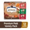 Rachael Ray Nutrish Wet Dog Food, Beef, Chicken, And Gentle Digestion Variety Pack, 13 Ounce Can (Pack Of 12)