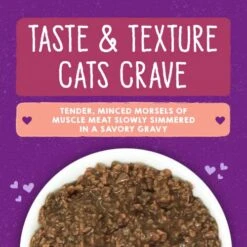 Stella & Chewy’s Carnivore Cravings Minced Morsels Cans – Grain Free, Protein Rich Wet Cat Food – Cage-Free Chicken & Wild-Caught Tuna Recipe – (2.8 Ounce Cans, Case Of 24)