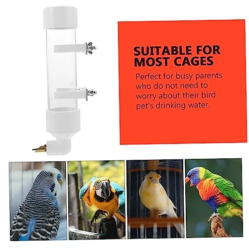 Mipcase 1pc Parrot Drinking Fountain Pet Stuff Outdoor Cage Squirrel Food Automatic Water Drinker Bird Water Bowl Automatic Pigeon Drinkers Automatic Bird Waterer Pet Birds Water Container 7 Mipcase 1pc Parrot Drinking Fountain Pet Stuff Outdoor Cage Squirrel Food Automatic Water Drinker Bird Water Bowl Automatic Pigeon Drinkers Automatic Bird Waterer Pet Birds Water Container - Image 5